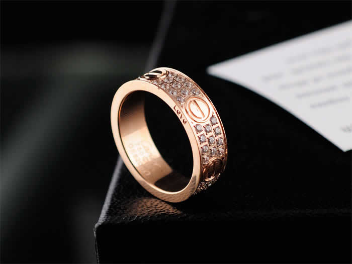 Hot Sale Designer Fake Fashion Cheap Cartier Rings Top Quality 22