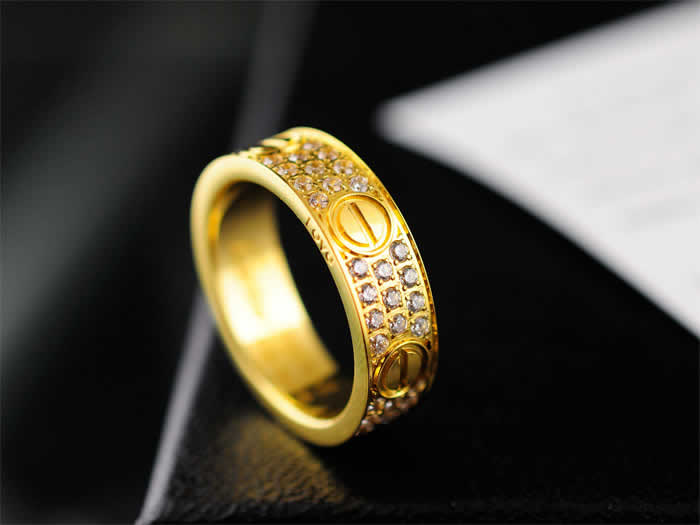 Hot Sale Designer Fake Fashion Cheap Cartier Rings Top Quality 24