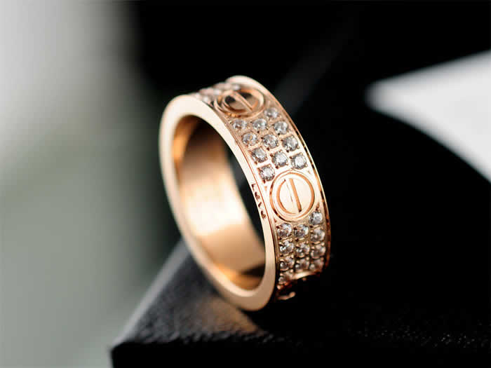 Hot Sale Designer Fake Fashion Cheap Cartier Rings Top Quality 25