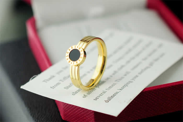 High Quality Wholesale Simple Ring Fake Bvlgari Women Rings 32