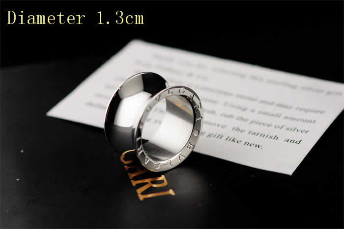 High Quality Wholesale Simple Ring Fake Bvlgari Women Rings 39