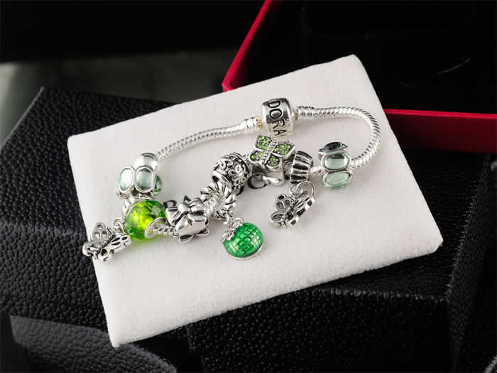 Bracelets Women Men Gifts High Quality Fake Pandora Bracelet 162