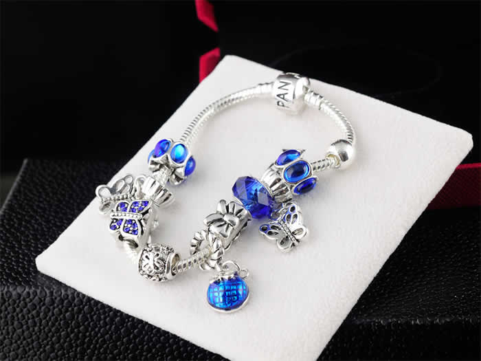 Bracelets Women Men Gifts High Quality Fake Pandora Bracelet 163