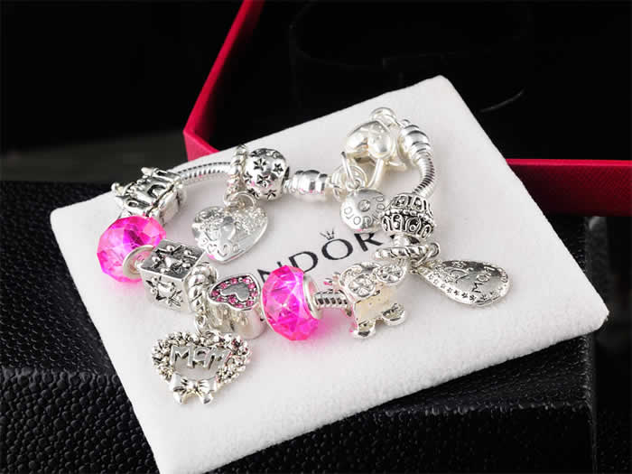 Bracelets Women Men Gifts High Quality Fake Pandora Bracelet 165