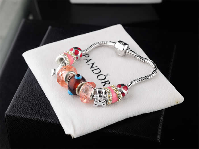 Bracelets Women Men Gifts High Quality Fake Pandora Bracelet 175