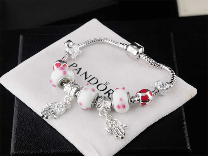 Bracelets Women Men Gifts High Quality Fake Pandora Bracelet 186