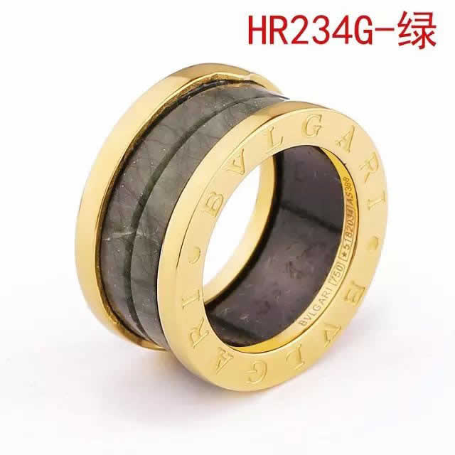 High Quality Wholesale Simple Ring Fake Bvlgari Women Rings 53
