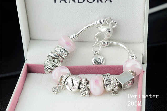 Bracelets Women Men Gifts High Quality Fake Pandora Bracelet 196