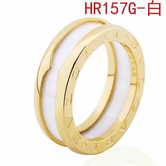 High Quality Wholesale Simple Ring Fake Bvlgari Women Rings 58