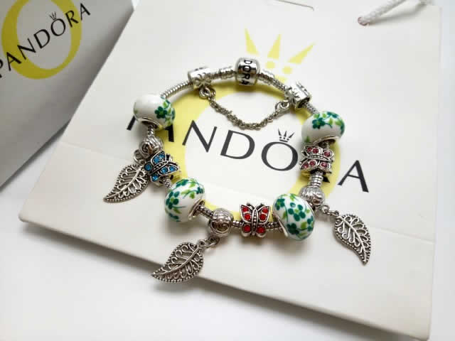 Bracelets Women Men Gifts High Quality Fake Pandora Bracelet 02