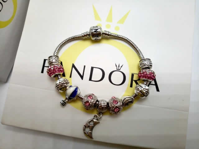 Bracelets Women Men Gifts High Quality Fake Pandora Bracelet 04