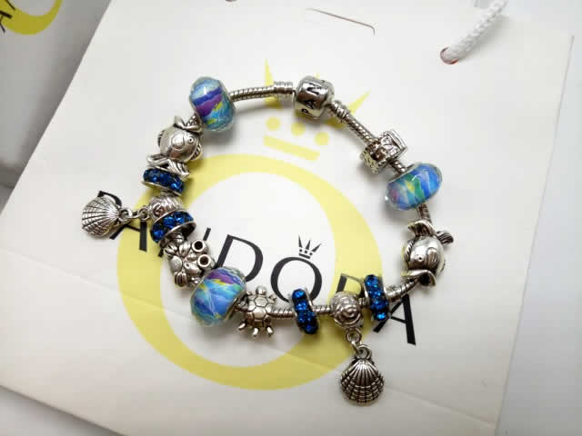 Bracelets Women Men Gifts High Quality Fake Pandora Bracelet 07