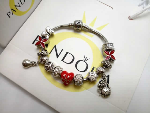 Bracelets Women Men Gifts High Quality Fake Pandora Bracelet 10