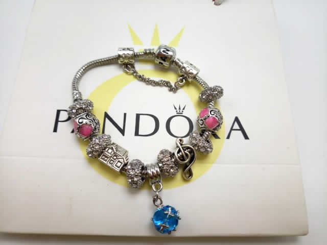 Bracelets Women Men Gifts High Quality Fake Pandora Bracelet 15