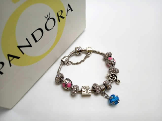 Bracelets Women Men Gifts High Quality Fake Pandora Bracelet 16
