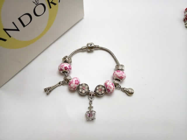 Bracelets Women Men Gifts High Quality Fake Pandora Bracelet 19