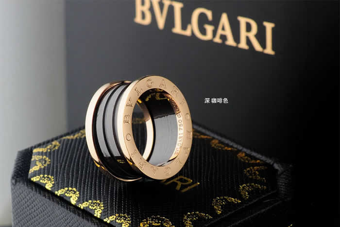 High Quality Wholesale Simple Ring Fake Bvlgari Women Rings 18