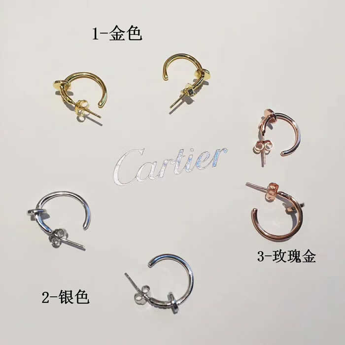 Wholesale Discount Fake Fashion Cartier Earrings 01