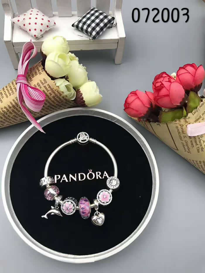 Bracelets Women Men Gifts High Quality Fake Pandora Bracelet 202
