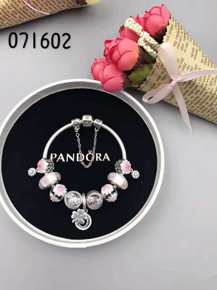 Bracelets Women Men Gifts High Quality Fake Pandora Bracelet 212