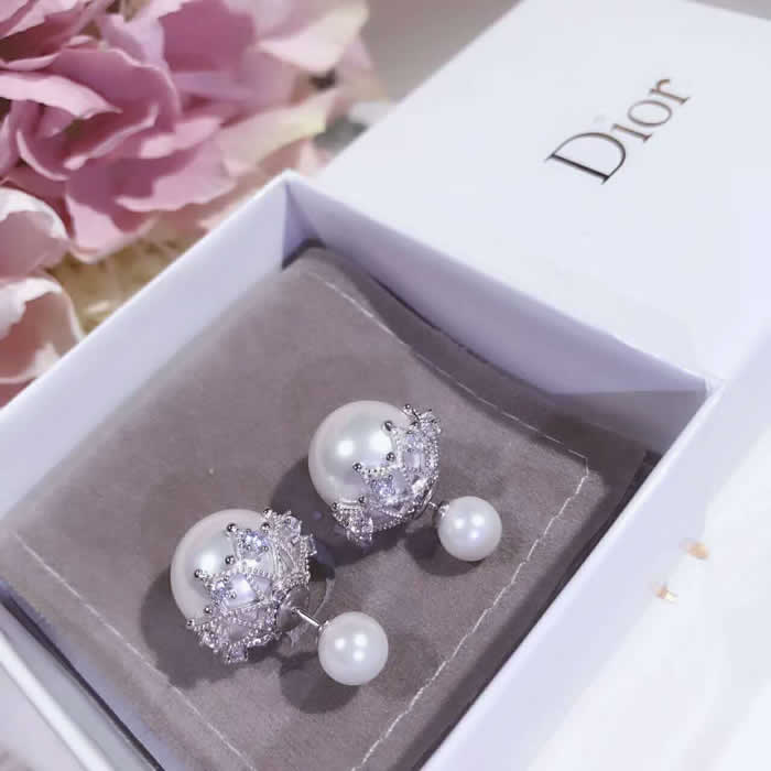 Earrings Luxury Wedding Party Jewelry Fake Christian Dior Earrings 03