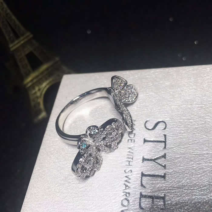 High Quality Women Men New Wedding Ring Fake Van Cleef & Arpels Rings 01