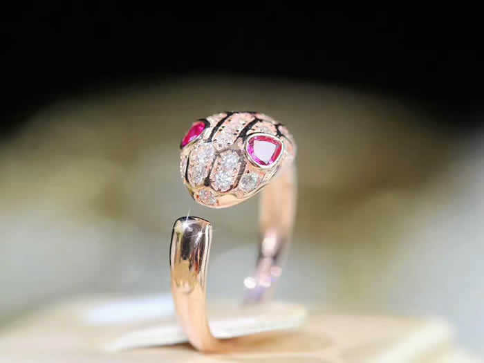 High Quality Wholesale Simple Ring Fake Bvlgari Women Rings 03