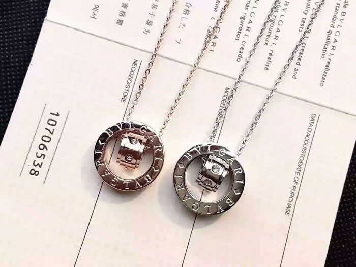 Simple Fashionable Female Jewelry Fake Discount Lady Bvlgari Necklaces 31