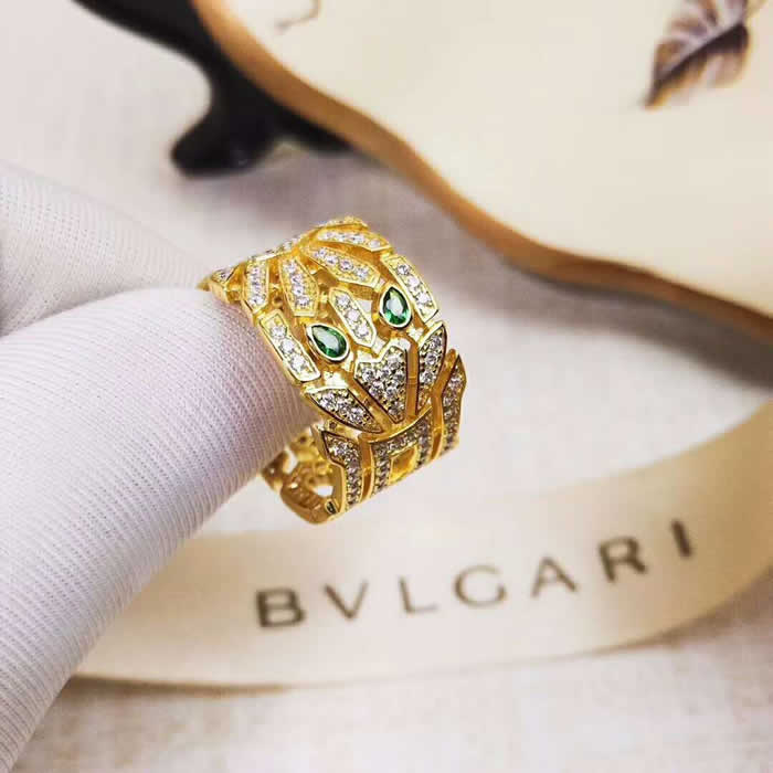 High Quality Wholesale Simple Ring Fake Bvlgari Women Rings 11