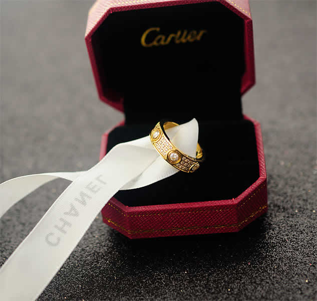Hot Sale Designer Fake Fashion Cheap Cartier Rings Top Quality 35