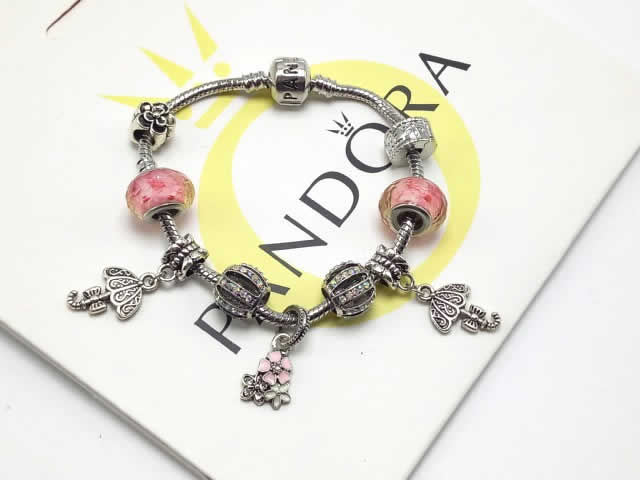 Bracelets Women Men Gifts High Quality Fake Pandora Bracelet 25