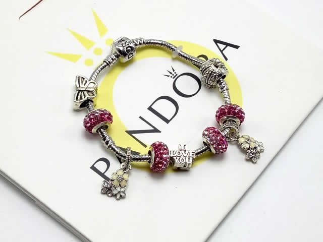 Bracelets Women Men Gifts High Quality Fake Pandora Bracelet 36