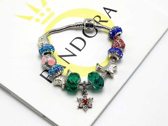 Bracelets Women Men Gifts High Quality Fake Pandora Bracelet 37