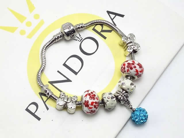 Bracelets Women Men Gifts High Quality Fake Pandora Bracelet 49