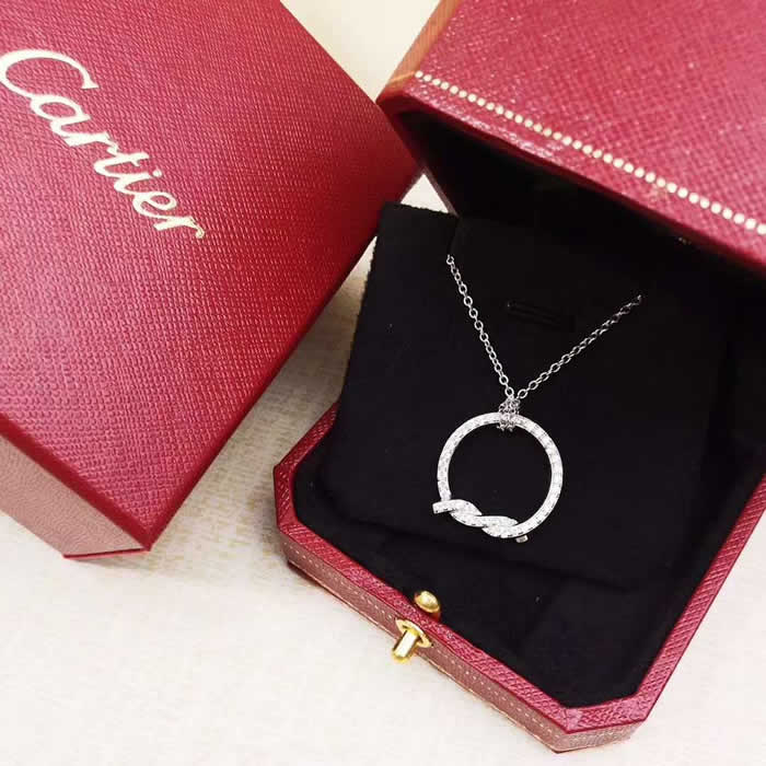 Girl Choker Necklace Jewelry Gift Fake Cartier Necklace 06