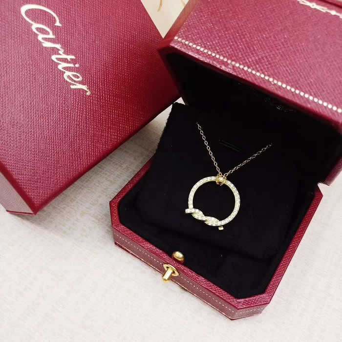 Girl Choker Necklace Jewelry Gift Fake Cartier Necklace 07