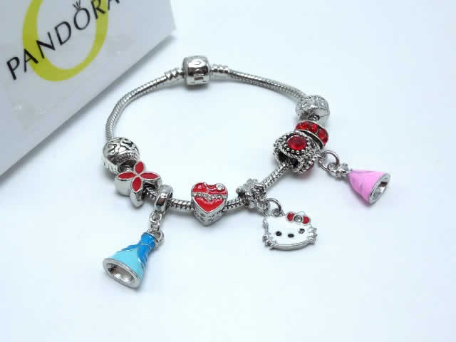 Bracelets Women Men Gifts High Quality Fake Pandora Bracelet 124