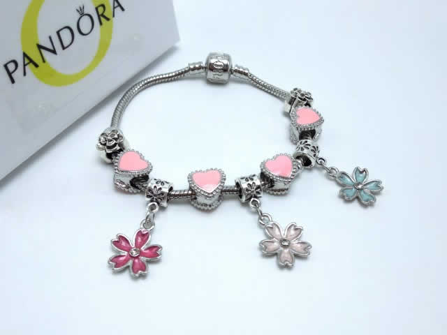 Bracelets Women Men Gifts High Quality Fake Pandora Bracelet 128