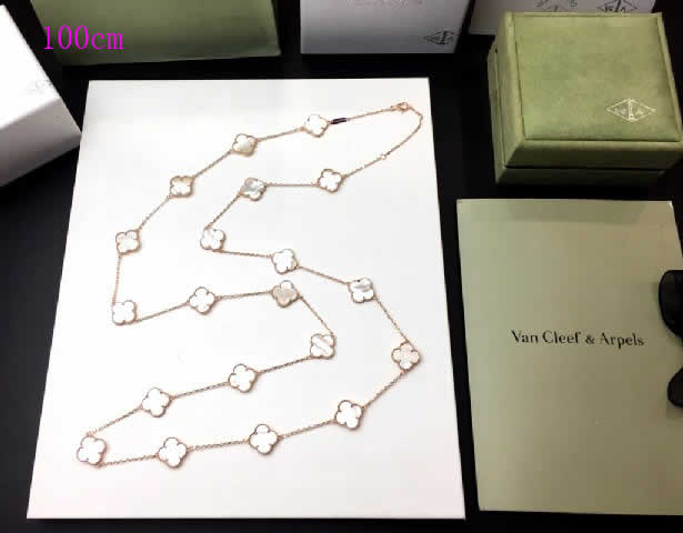 High Quality Jewelry Gifts Fake Van Cleef & Arpels Necklaces 02