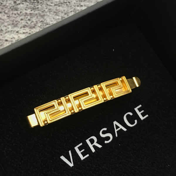 Replica Cheap Versace Line Metal Hairpin Luxury Jewelry