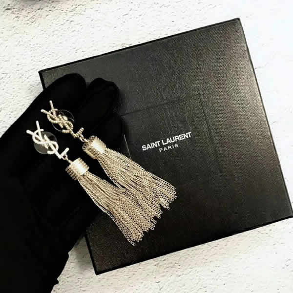 Yves Saint Laurent Tassel Earrings Fashion Jewelry Outlet