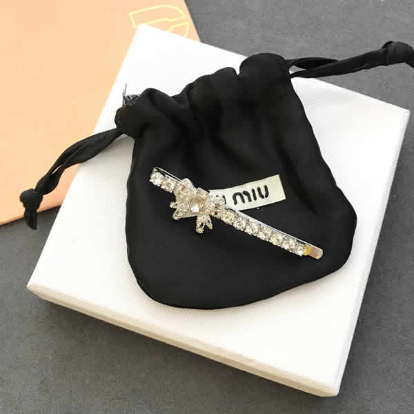 New Miu Miu Butterfly Hairpin Fashion Discount Jewelry