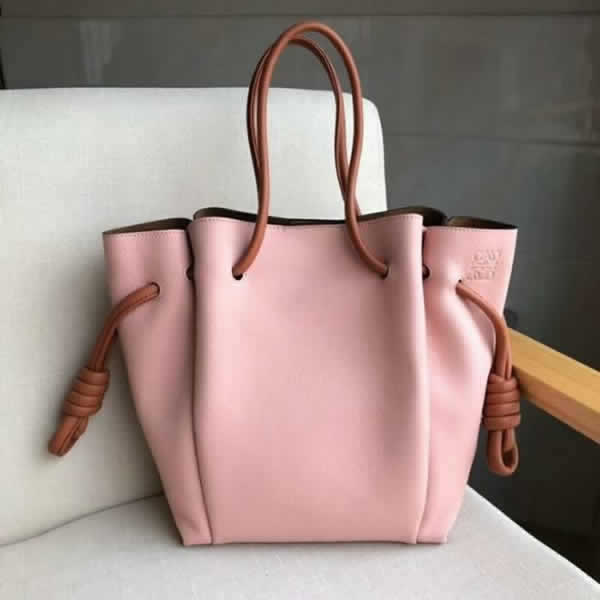 Replica Fashion Loewe New Flamenco Knot Tote Small Pink Bags