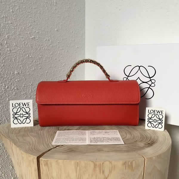 Fake Discount Loewe Vintage Red Tote Handbags Outlet