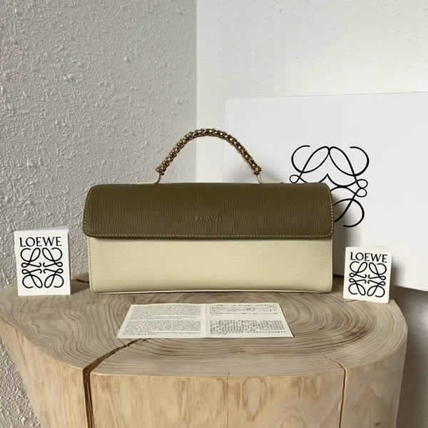 Fake Discount Loewe Green Vintage Tote Handbags Outlet