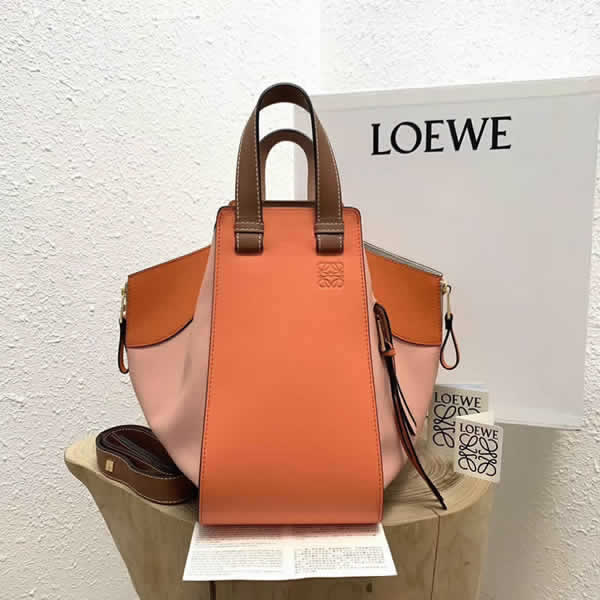 New 2019 Loewe Hammock Orange Tote Shoulder Bag Outlet