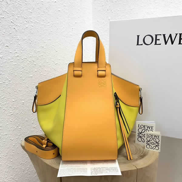New 2019 Loewe Hammock Yellow Tote Shoulder Bag Outlet