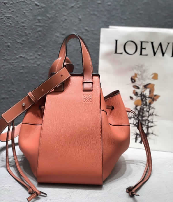 2019 Loewe Brown Hammock Bag Tote Shoulder Bag 061845
