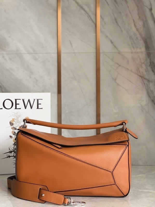 Fake Discount Loewe Puzzle Handbag Brown Shoulder Messenger Bag