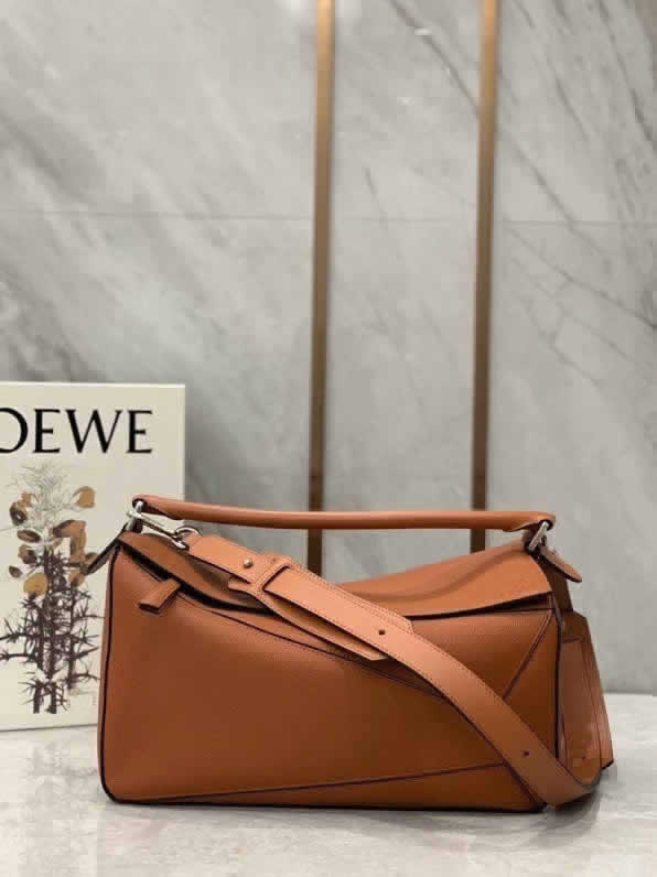 Replica Hot Sale Loewe Puzzle Handbag Brown Shoulder Messenger Bag